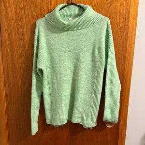 Ricki's Light Green Turtleneck Sweater